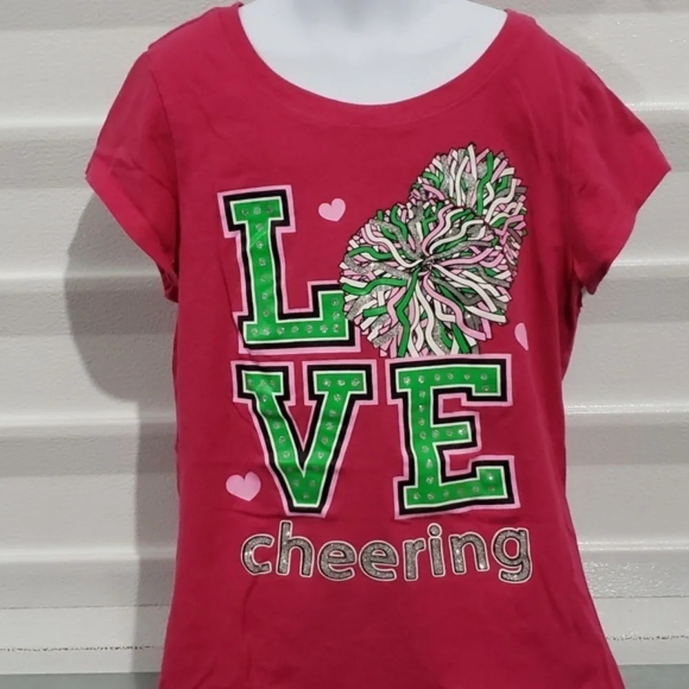 Cheerleading tshirt size 14/16‎